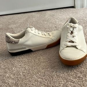 White sneakers